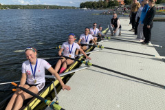 Das Besselgymnasium Minden siegte bei den Mädchen U19 im 4x+