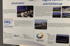Das Plakat zum Schülerrudern