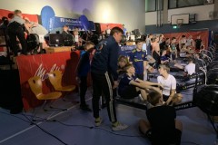 Viel los bei der Staffel der WKIII-Jungen