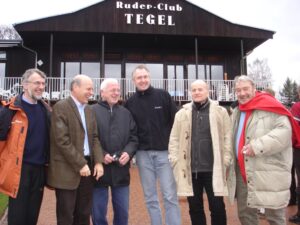 Olaf Buhl (2. von rechts) beim Schülerrudertag 2008 in Berlin-Tegel.