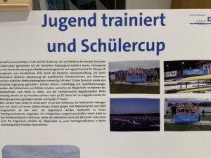 Plakat der DRJ zu „Jugend trainiert“ und zum „Schülercup“